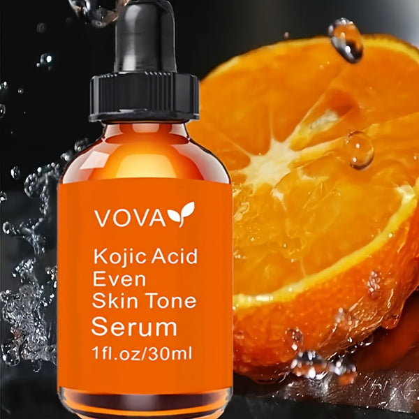 Vitamin C & Hyaluronic Acid Serum - Fragrance-Free, Non-Greasy Moisturizing & Firming Essence for All Skin Types,